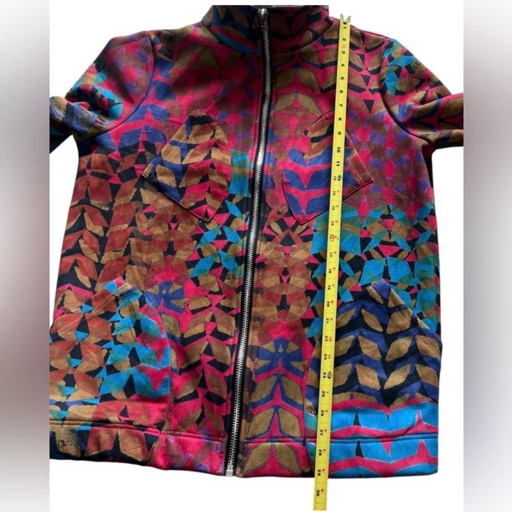 Desigual Retro Patch OLAHRAGA Jacket Size L/XL - Picture 10 of 16